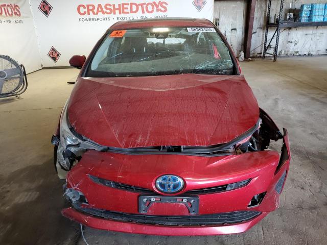 Хетчбеки TOYOTA PRIUS 2017 Червоний