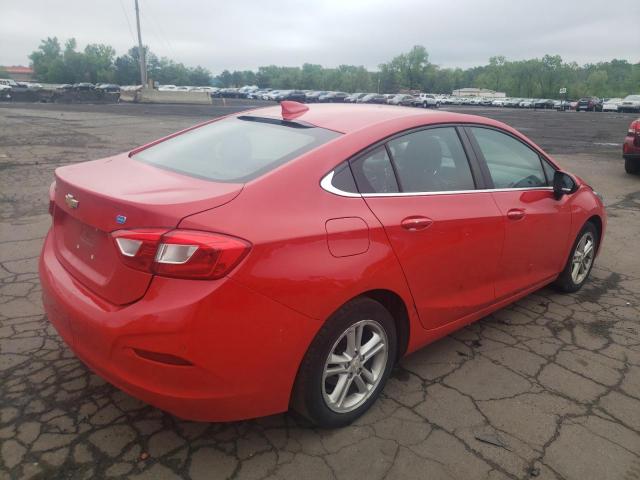  CHEVROLET CRUZE 2017 Czerwony