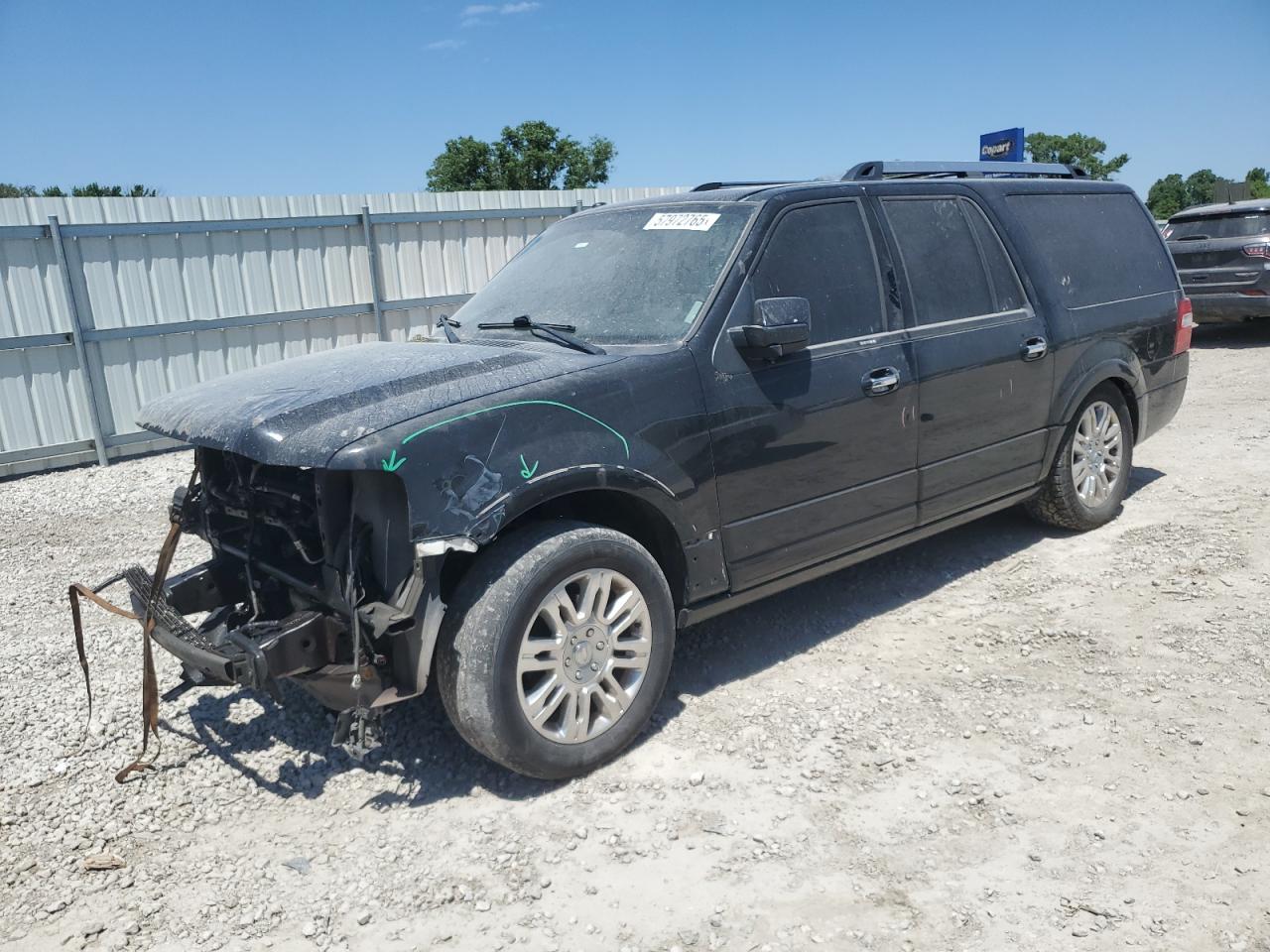 2013 Ford Expedition El Limited იყიდება Wichita-ში, KS - Front End