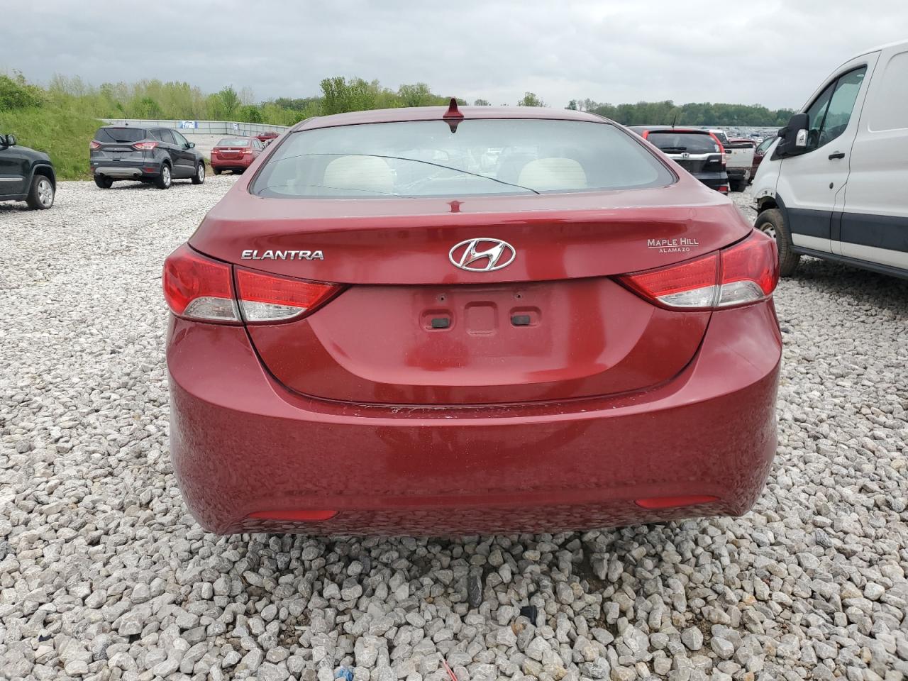 2013 Hyundai Elantra Gls VIN: 5NPDH4AE4DH254394 Lot: 56541525