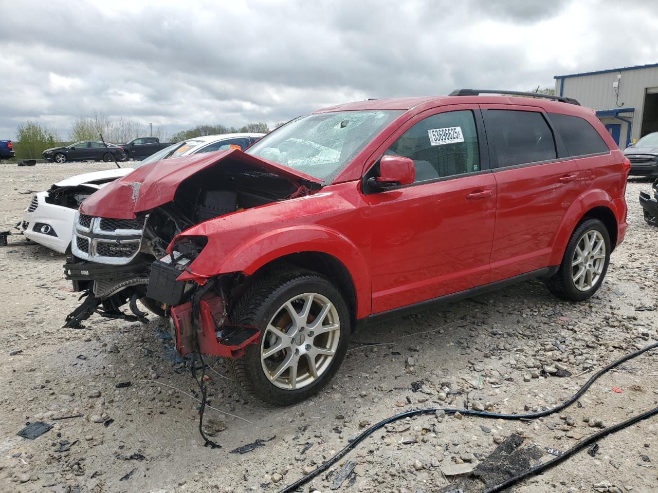 2012 Dodge Journey Sxt на продаже в Wayland, MI - Front End