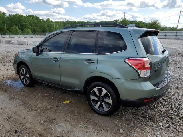SUBARU FORESTER 2018 Зеленый