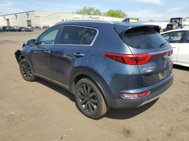  KIA SPORTAGE 2018 Granatowy