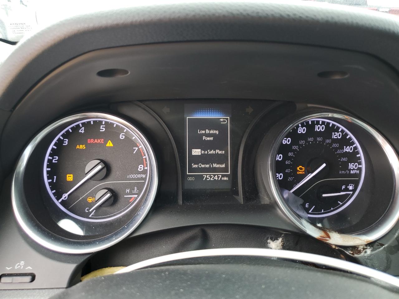 4T1B11HK7KU166816 TOYOTA CAMRY 2019