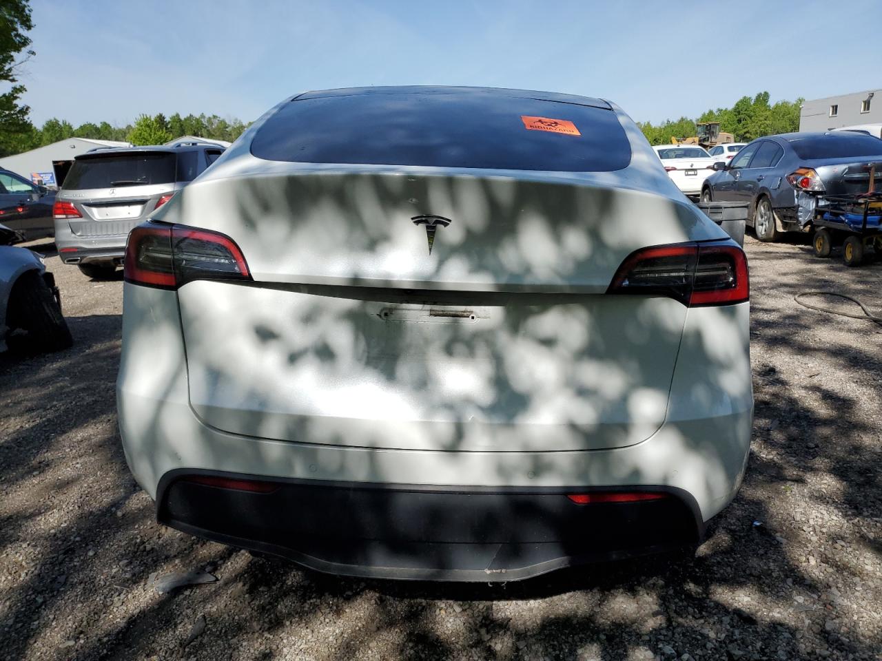 2021 Tesla Model Y VIN: 5YJYGDEDXMF119568 Lot: 58335945
