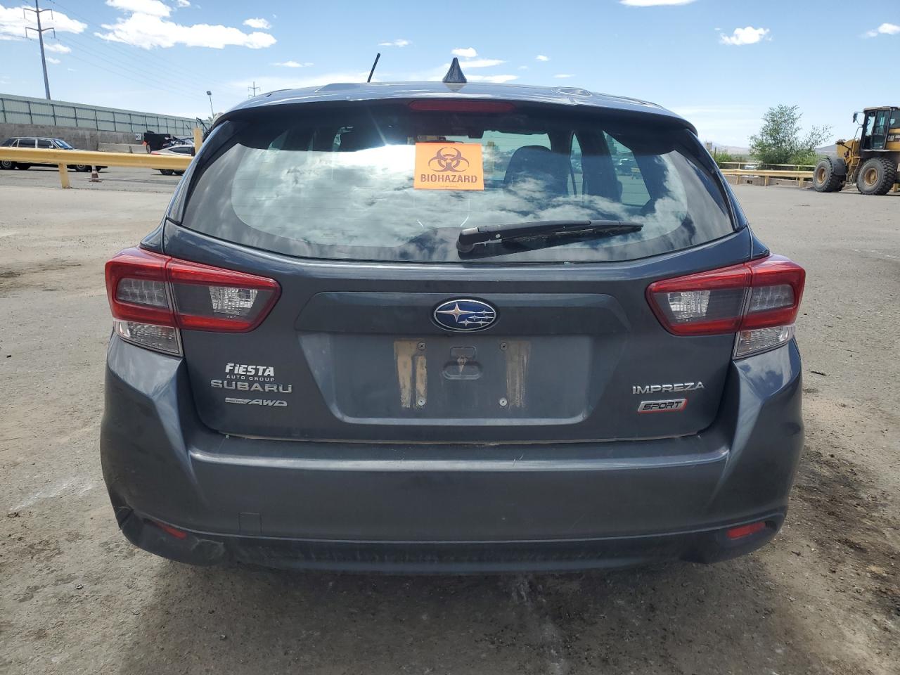 2020 Subaru Impreza Sport VIN: 4S3GTAL62L3728031 Lot: 56913695