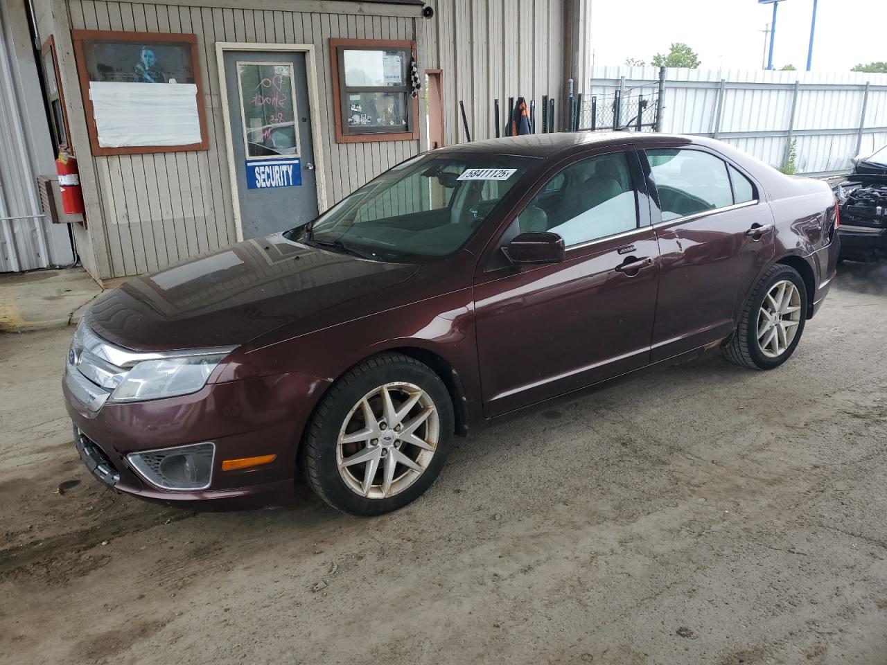 2012 Ford Fusion Sel იყიდება Fort Wayne-ში, IN - Rear End