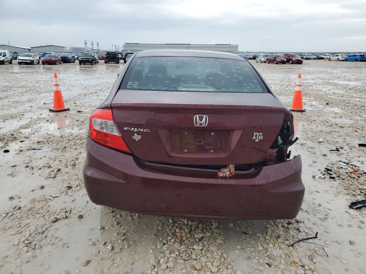 2012 Honda Civic Exl VIN: 19XFB2F93CE094490 Lot: 55729355