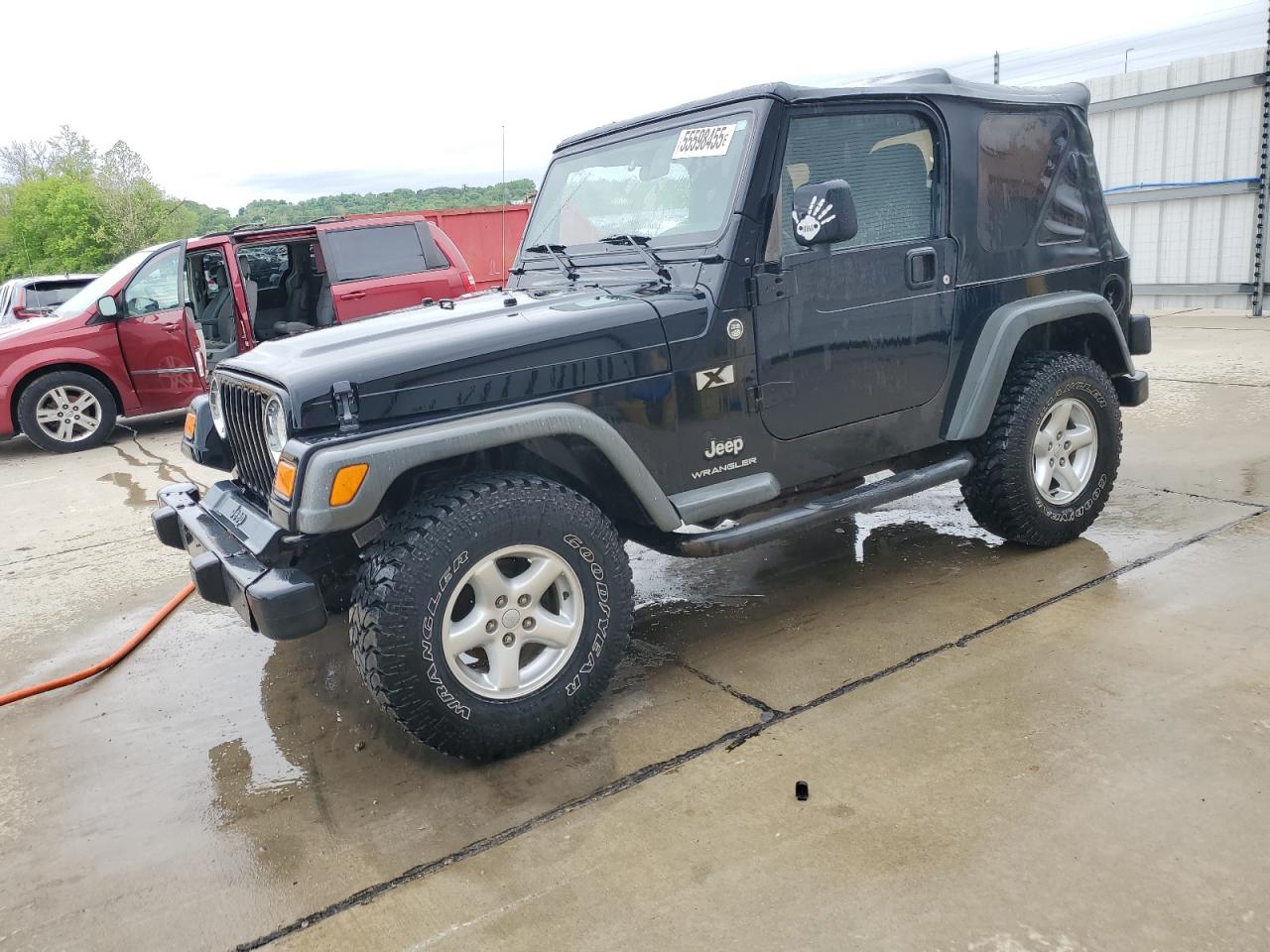 2006 Jeep Wrangler X de vânzare în Cahokia Heights, IL - Side