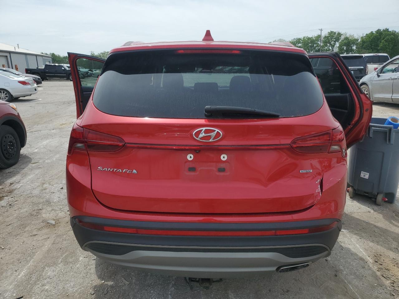2021 Hyundai Santa Fe Se VIN: 5NMS1DAJ2MH351597 Lot: 58300925