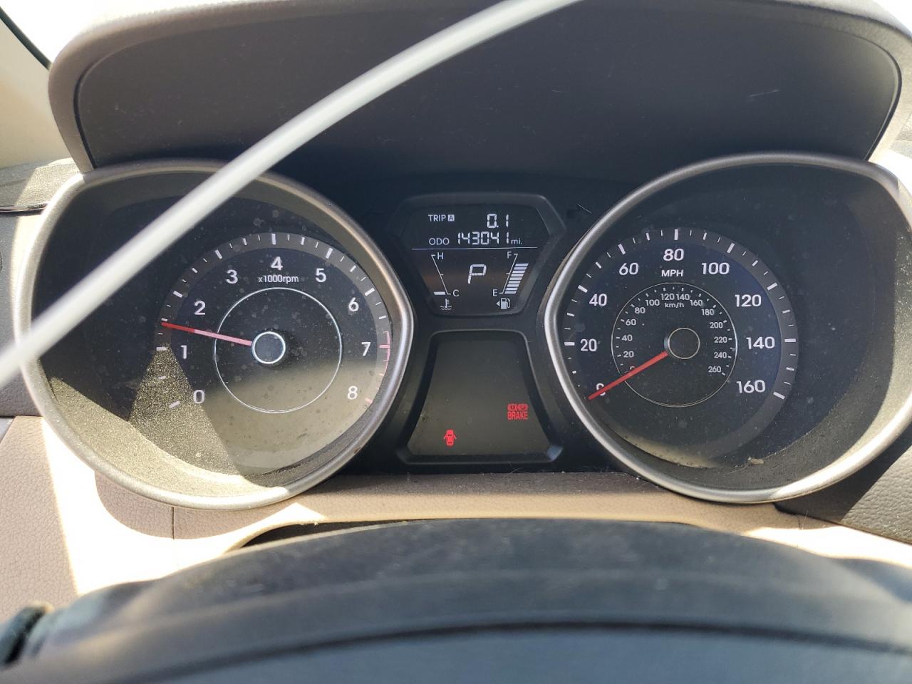 2013 Hyundai Elantra Gls VIN: 5NPDH4AE5DH407834 Lot: 58530755