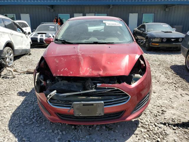 Hatchbacks FORD FIESTA 2016 Red