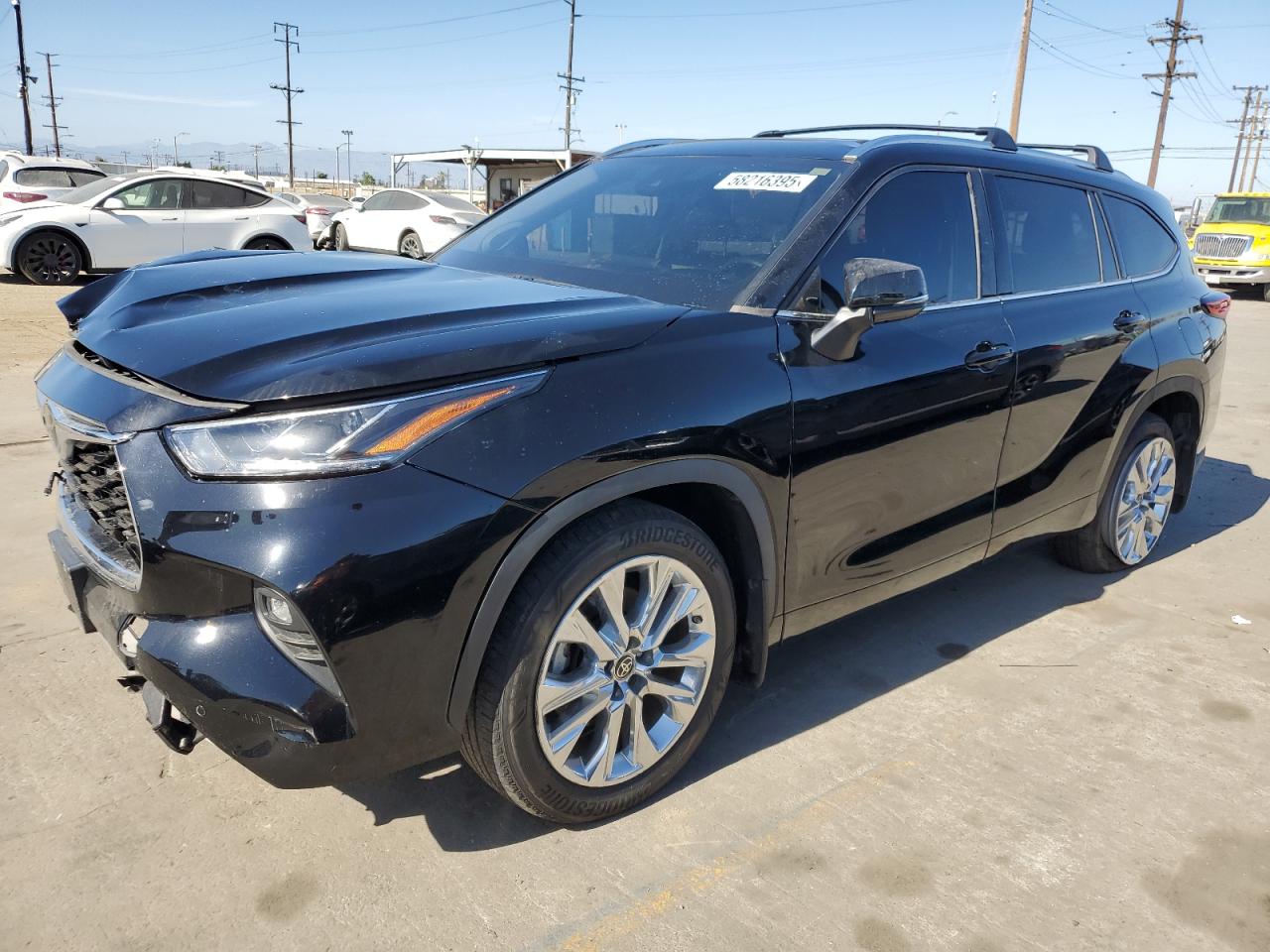 2023 Toyota Highlander L zu verkaufen in Los Angeles, CA - Front End