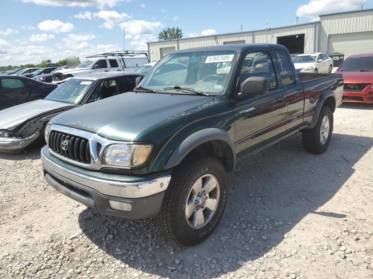 2001 Toyota Tacoma Xtracab Prerunner zu verkaufen in Kansas City, KS - Rear End