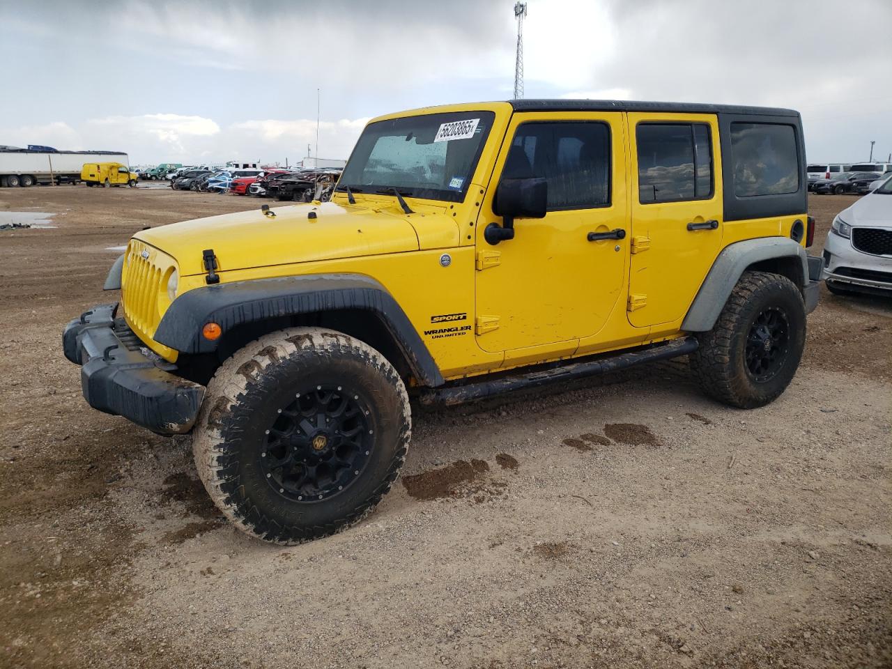 2011 Jeep Wrangler Unlimited Sport en Venta en Amarillo, TX - Mechanical