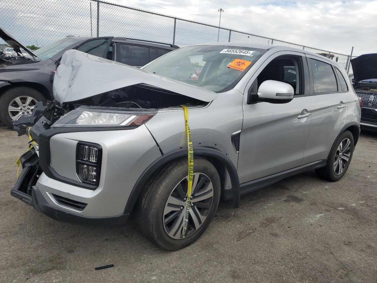 2021 Mitsubishi Outlander Sport Es na sprzedaż w Moraine, OH - Front End