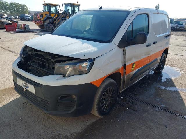 2021 PEUGEOT PARTNER PR for sale at Copart WISBECH
