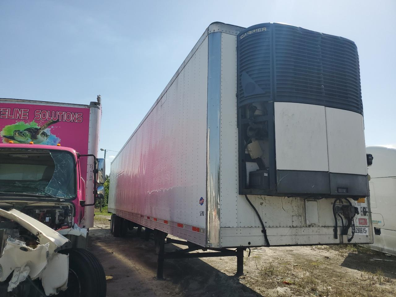 2012 Utility Refrigerated Van Trailer en Venta en Riverview, FL - Front End