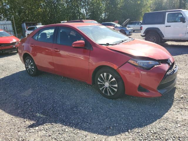  TOYOTA COROLLA 2018 Czerwony