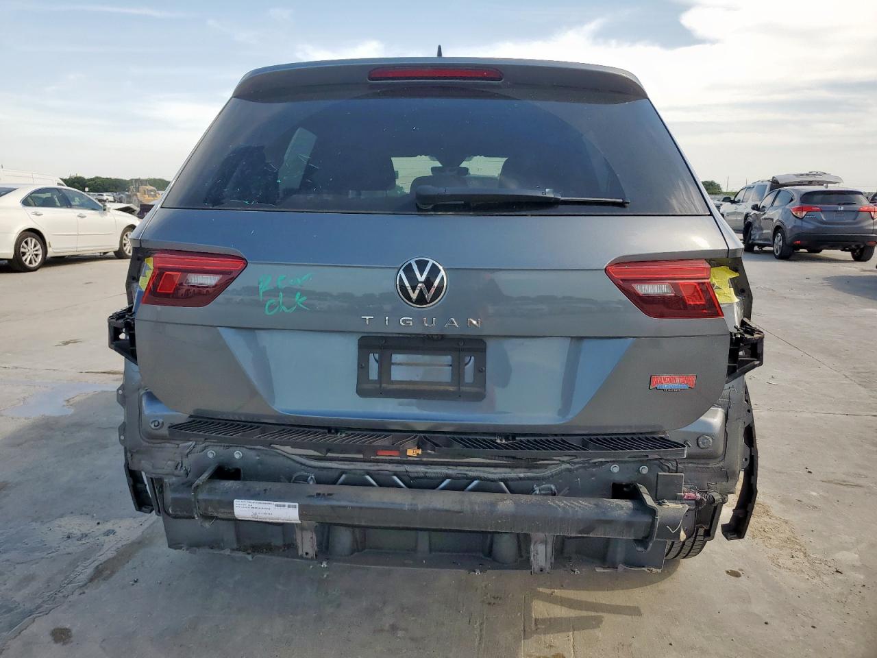 2022 Volkswagen Tiguan S VIN: 3VV1B7AX4NM150590 Lot: 56732375