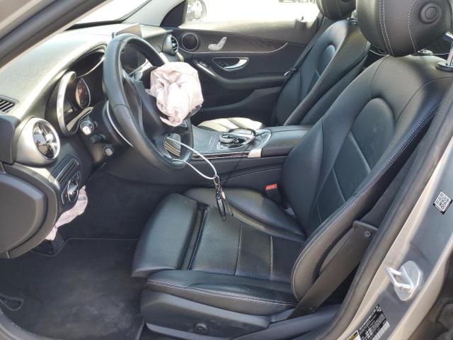  MERCEDES-BENZ C-CLASS 2016 Серебристый