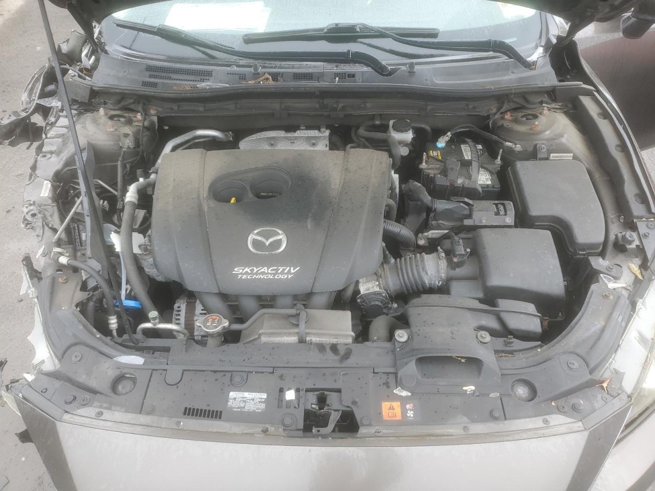 2014 Mazda 3 Grand Touring VIN: JM1BM1M77E1102066 Lot: 57972385