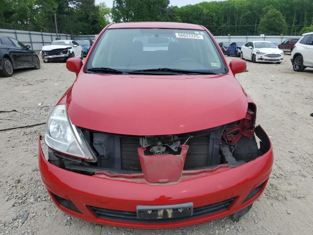  NISSAN VERSA 2012 Red