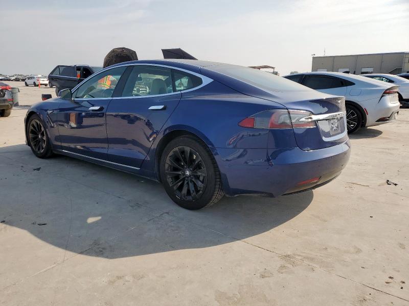 Hatchbacks TESLA MODEL S 2016 Granatowy