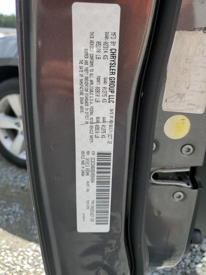 2013 Dodge Charger Se VIN: 2C3CDXBG9DH554504 Lot: 57104975