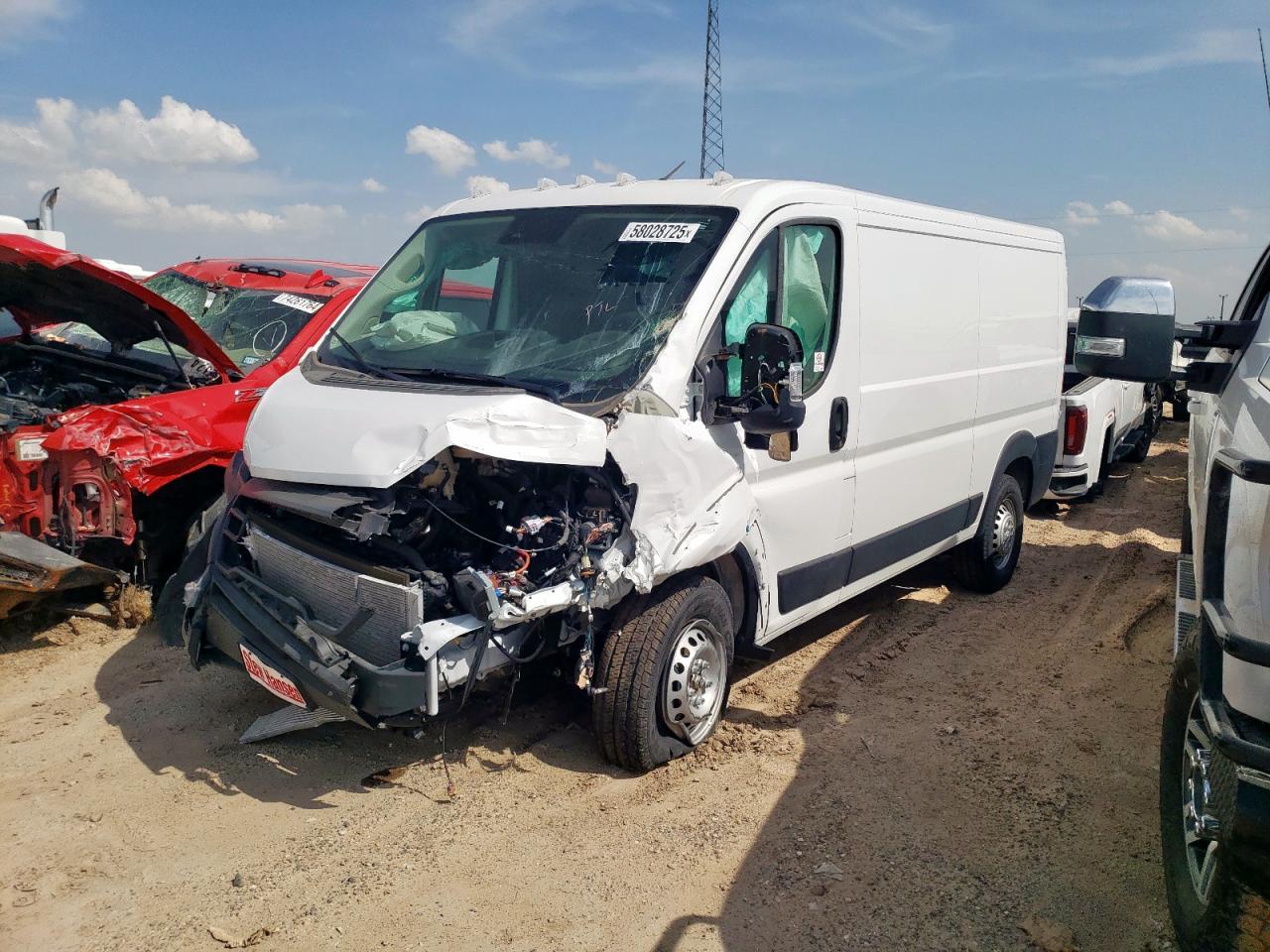 2024 Ram Promaster 3500 3500 Standard продається в Amarillo, TX - Front End