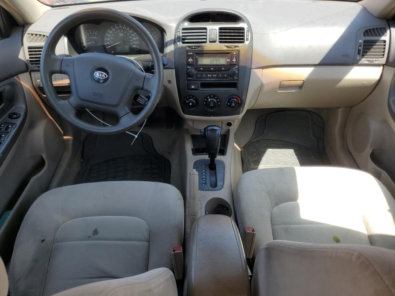 2006 Kia Spectra Lx VIN: KNAFE121565321550 Lot: 55839515