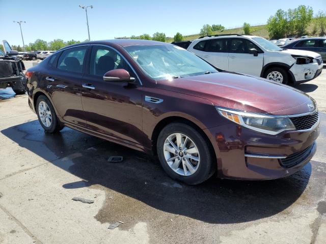  KIA OPTIMA 2018 Бордовый