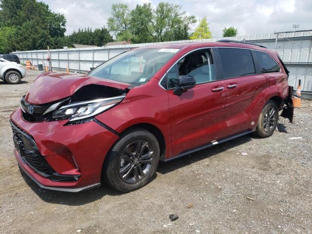  TOYOTA SIENNA 2024 Красный