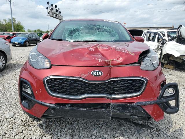  KIA SPORTAGE 2020 Красный