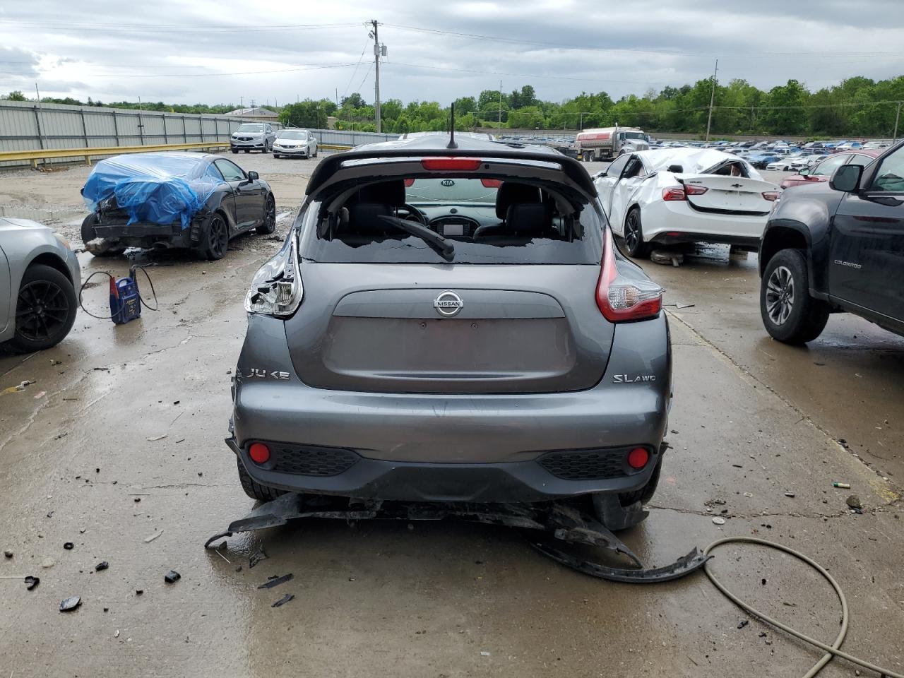 2015 Nissan Juke S VIN: JN8AF5MV2FT550107 Lot: 56124025