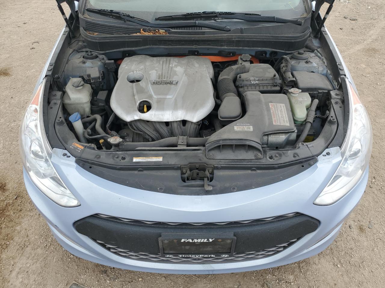 2013 Hyundai Sonata Hybrid VIN: KMHEC4A44DA090996 Lot: 56651375