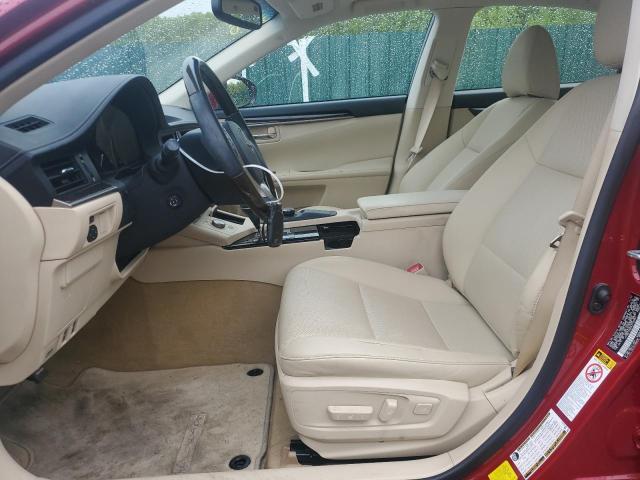 Седани LEXUS ES350 2014 Червоний