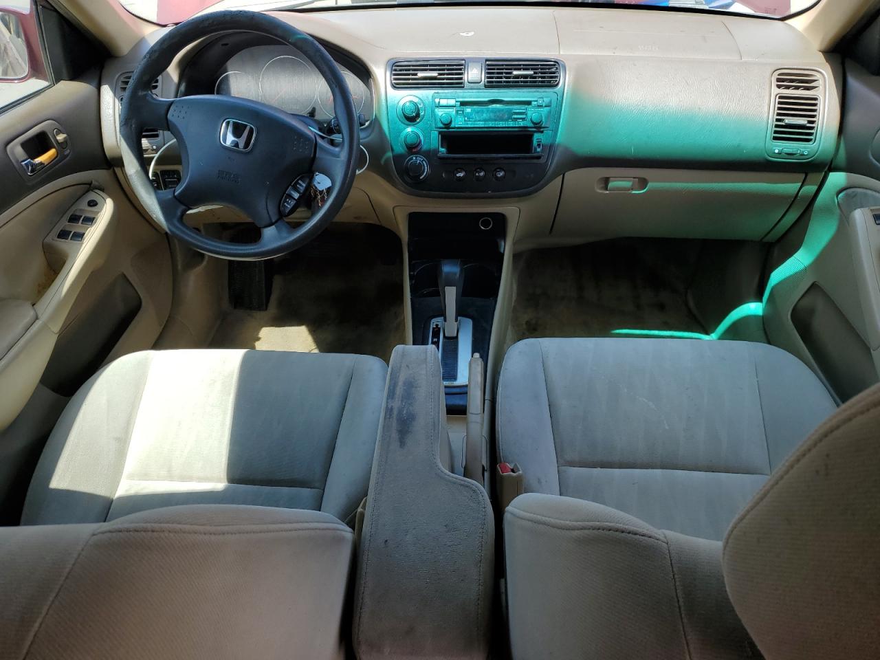 2003 Honda Civic Ex VIN: 2HGES26763H541460 Lot: 56026585