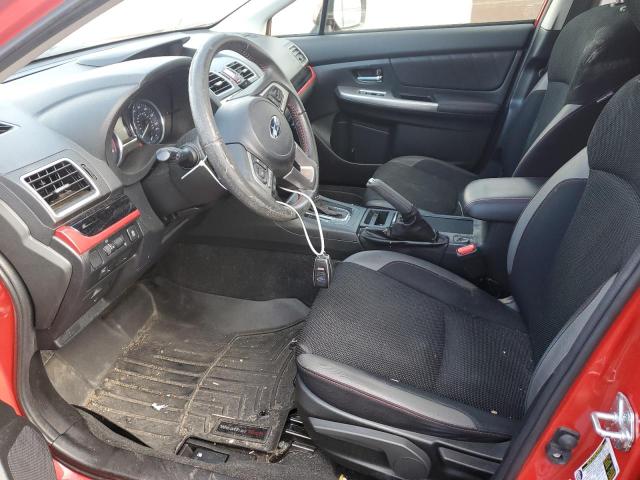 Паркетники SUBARU CROSSTREK 2016 Красный