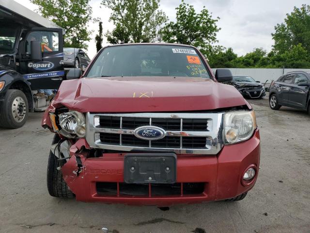  FORD ESCAPE 2012 Czerwony