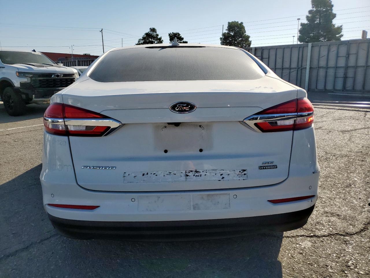2020 Ford Fusion Se VIN: 3FA6P0LU0LR206210 Lot: 54023155
