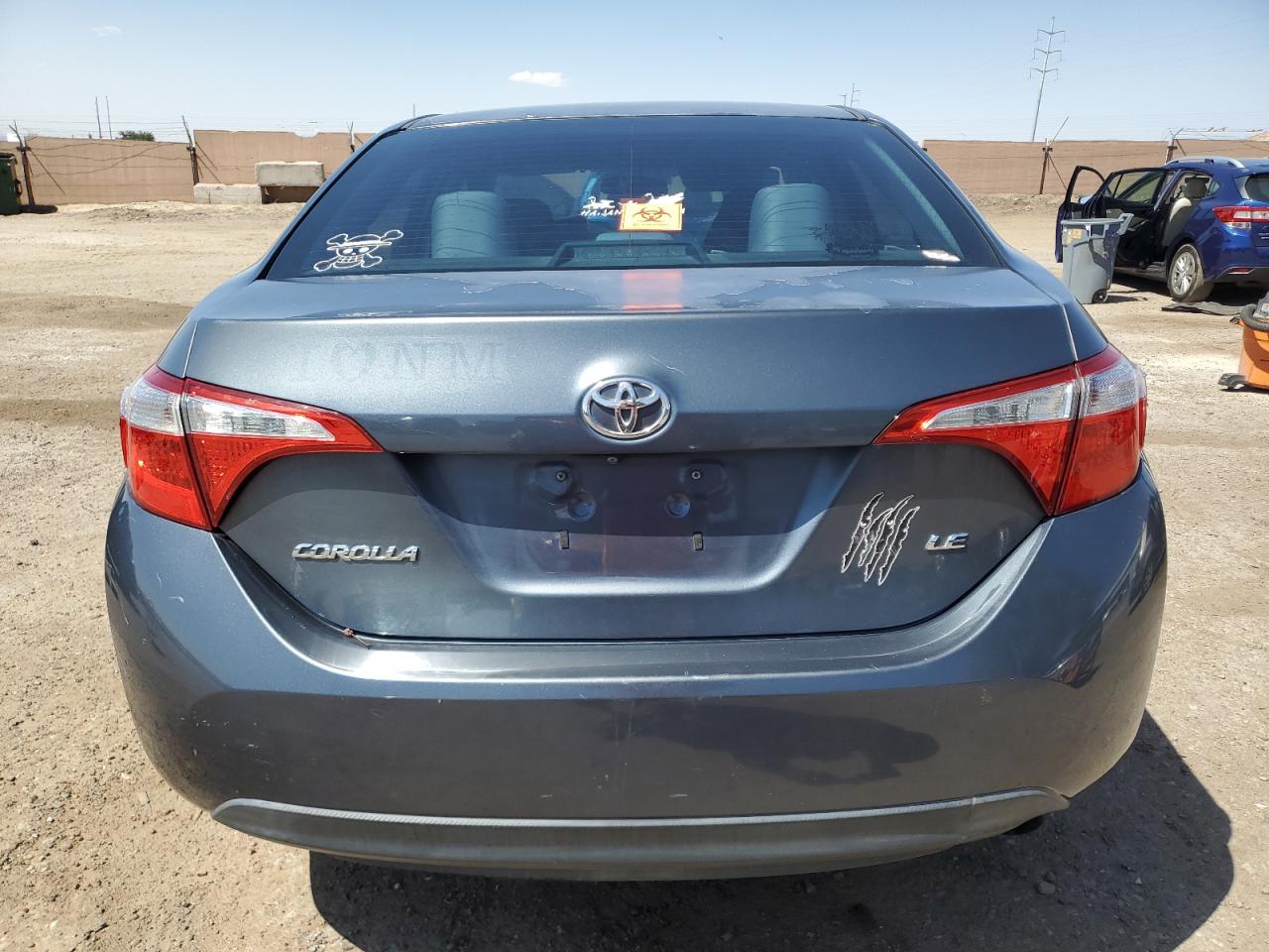 2015 Toyota Corolla L VIN: 5YFBURHE2FP194398 Lot: 56972655