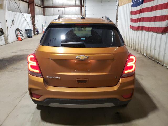  CHEVROLET TRAX 2017 Pomarańczowy
