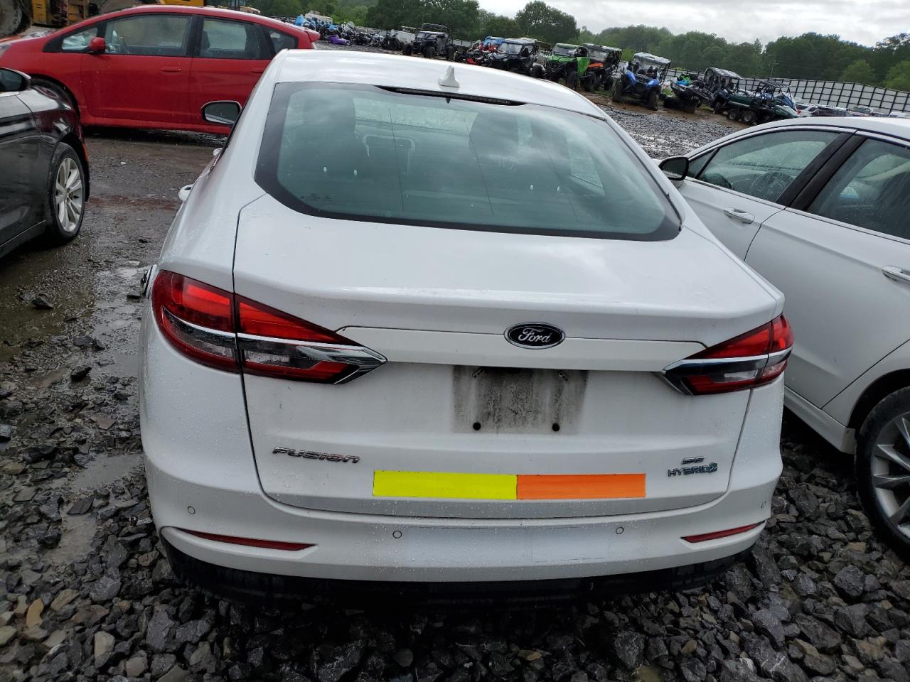 2019 Ford Fusion Se VIN: 3FA6P0LU5KR263954 Lot: 54042925