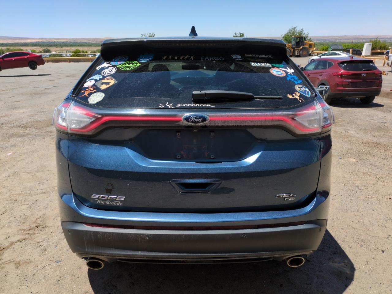 2018 Ford Edge Sel VIN: 2FMPK4J83JBB24599 Lot: 56626105