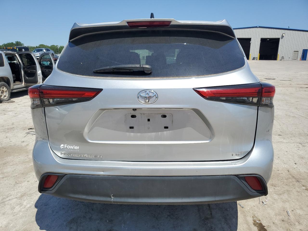 2022 Toyota Highlander L VIN: 5TDZZRAH9NS555927 Lot: 55956475