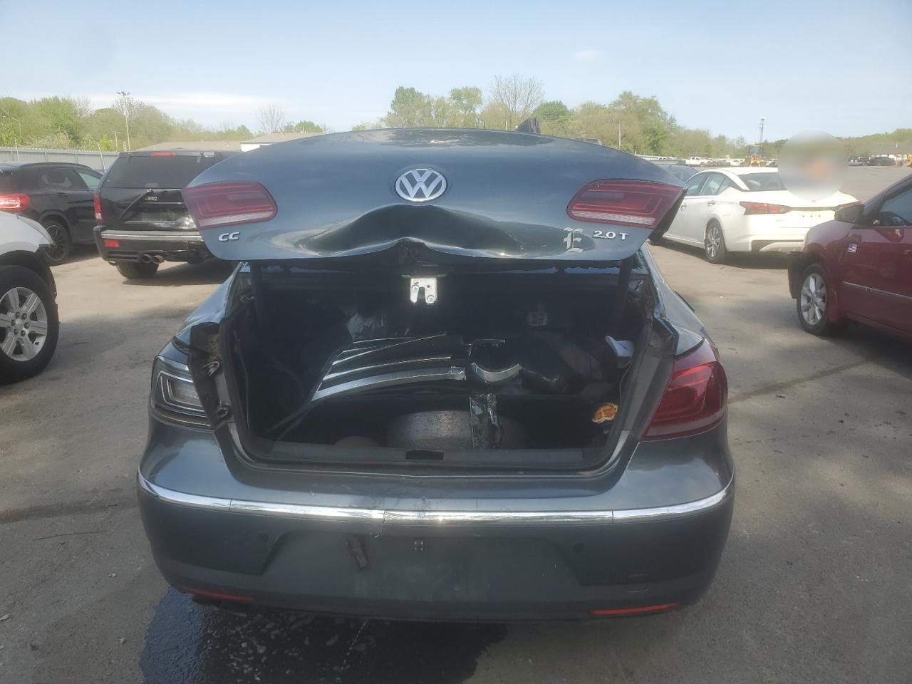 2013 Volkswagen Cc Sport VIN: WVWBP7AN1DE512348 Lot: 55429675