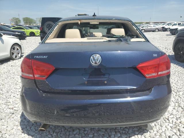  VOLKSWAGEN PASSAT 2012 Blue