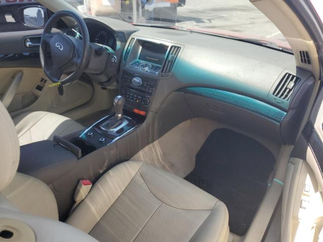  INFINITI G37 2012 Red