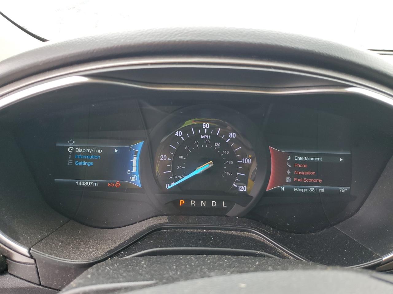 2019 Ford Fusion Se VIN: 3FA6P0LU6KR124822 Lot: 54024935